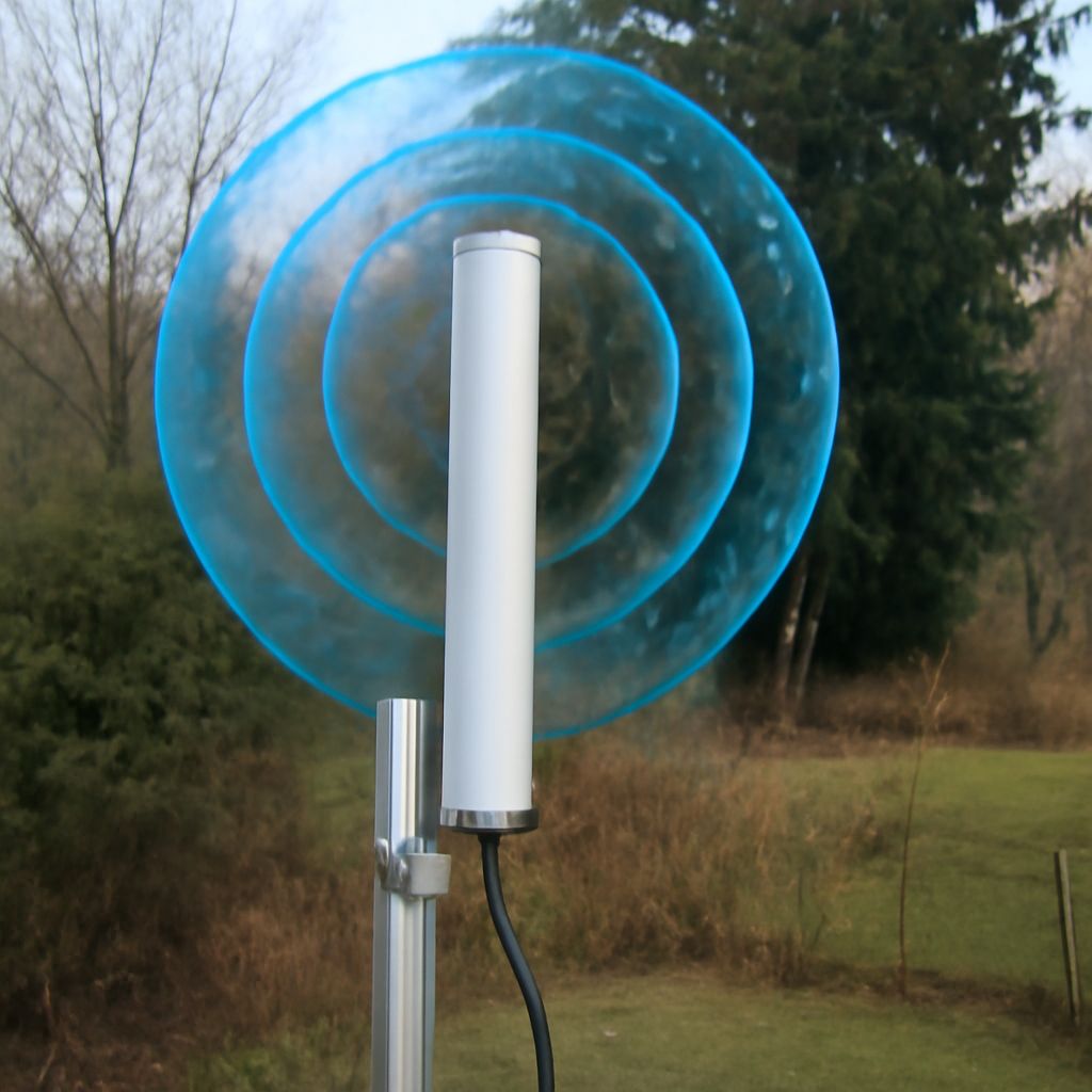 Cellular gateway with an external high-gain antenna